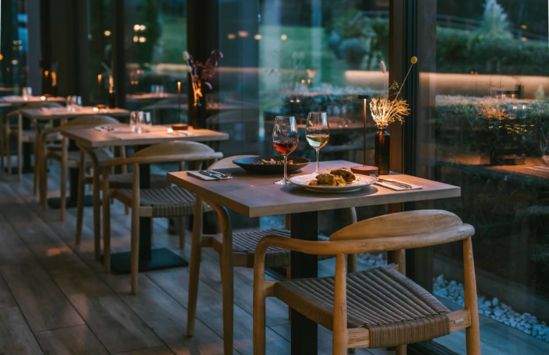 Mesa acogedora en Restaurante Cibus